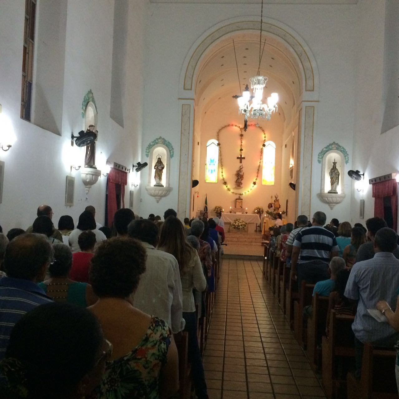 Visita da Imagem Peregrina de Nossa Senhora da Guia na Capela Nossa Senhora do Rosário de Itapagipe