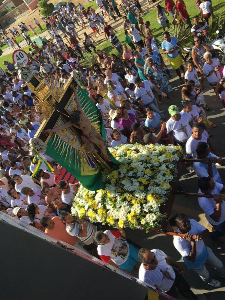 Imagem Peregrina de Senhor do Bonfim em Xique-Xique/Bahia