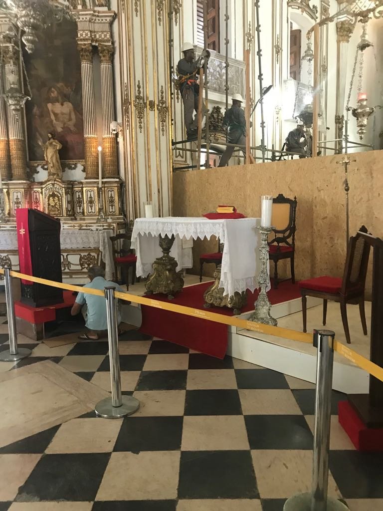 Obras na Basílica do Bonfim e em seu entorno