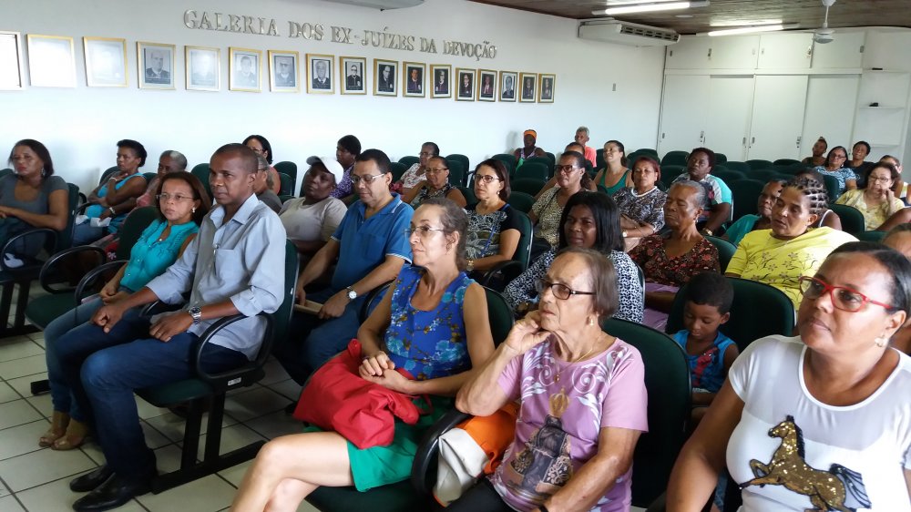 Aula inaugural marca incio das atividades dos cursos no Centro Comunitrio do Bonfim
