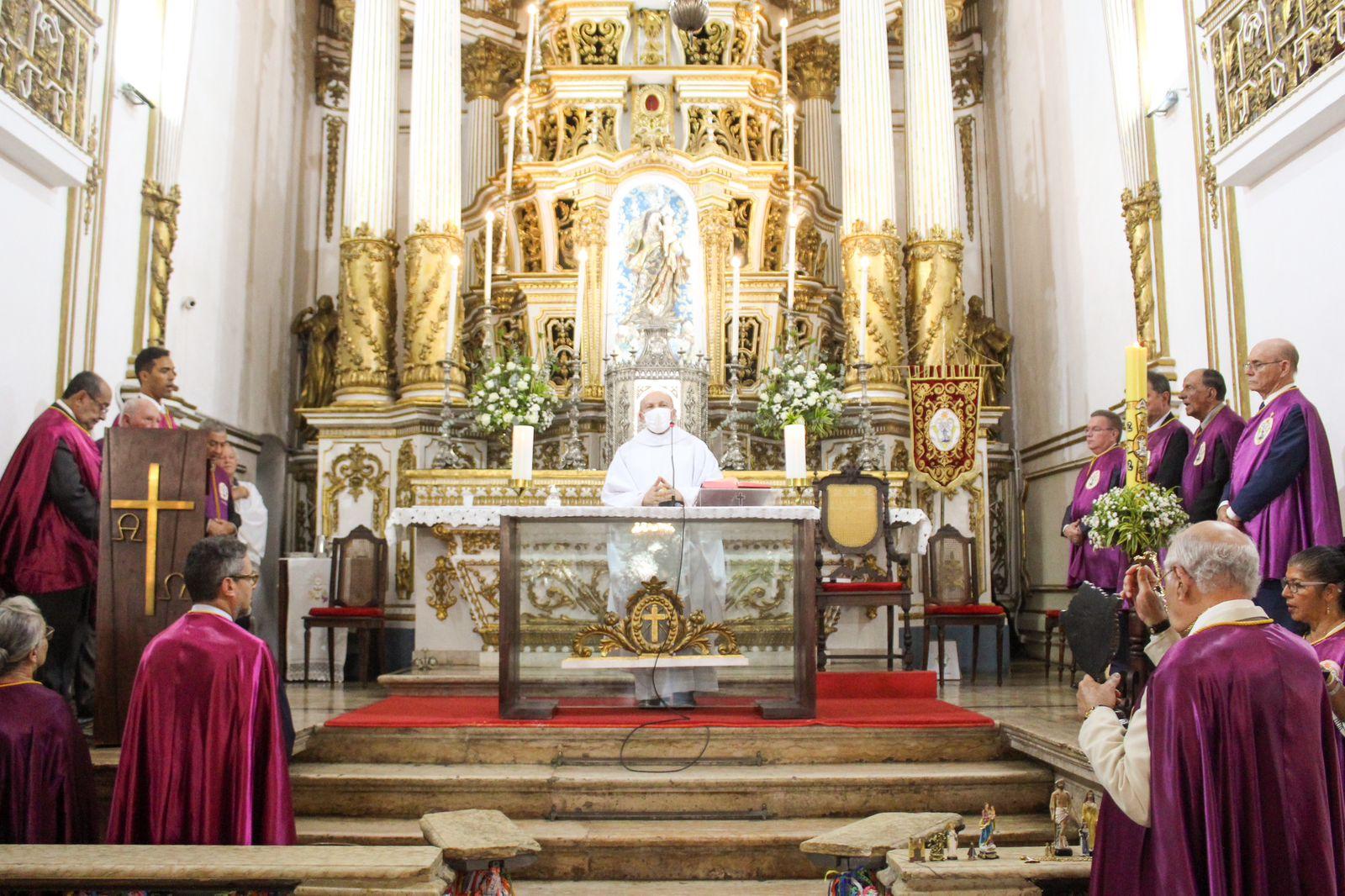 Chegada da imagem do Senhor do Bonfim em Salvador é comemorada com Missa 