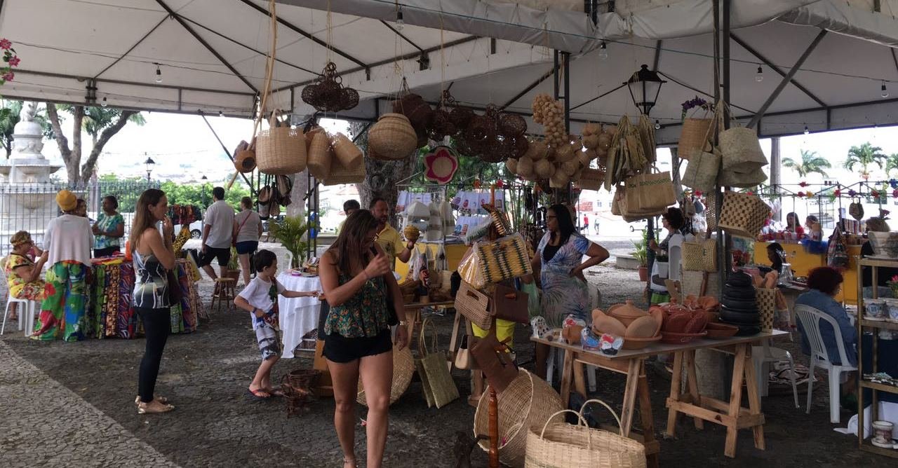 Vila Criativa realiza feira de artesanato na Praa do Bonfim nos dias 06 e 07 de maio
