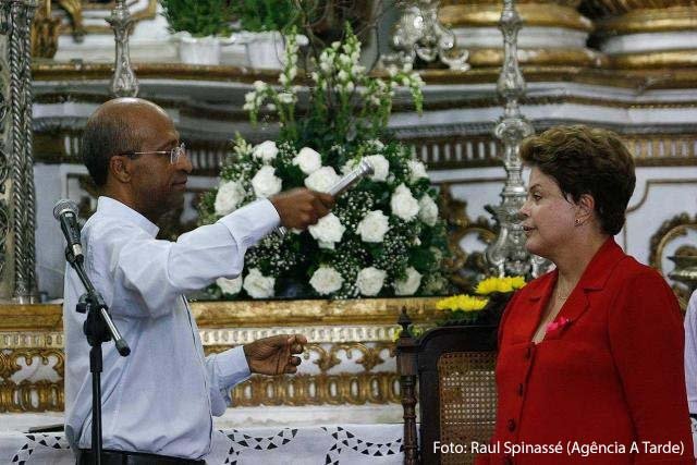 Presidente Dilma Rousseff visita Bas�lica
